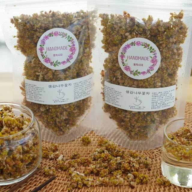 꽃차시대,꽃차시대 생강나무꽃차 팩포장30g