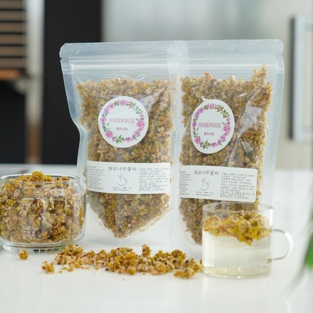 꽃차시대,꽃차시대 생강나무꽃차 팩포장30g